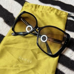 Authentic Gucci Oversized Sunglasses